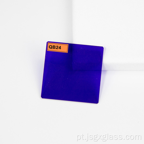 Escolha o tipo de absorção Vidro óptico azul QB24